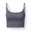 Luxe Crop Bra — 'Pretty Girls Eat Dessert' Strappy Comfort Top