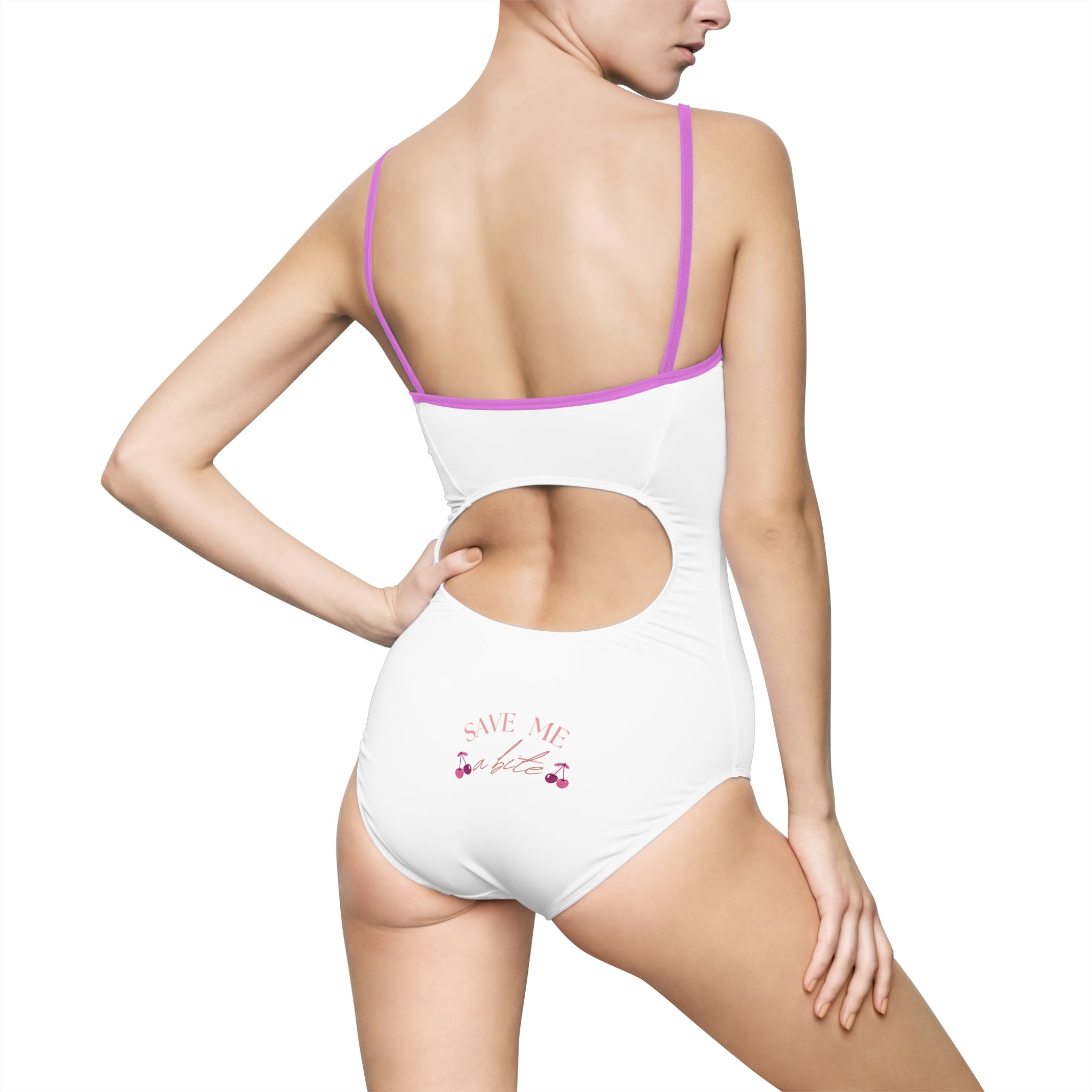 Pretty Girls Eat Dessert One-Piece Swimsuit