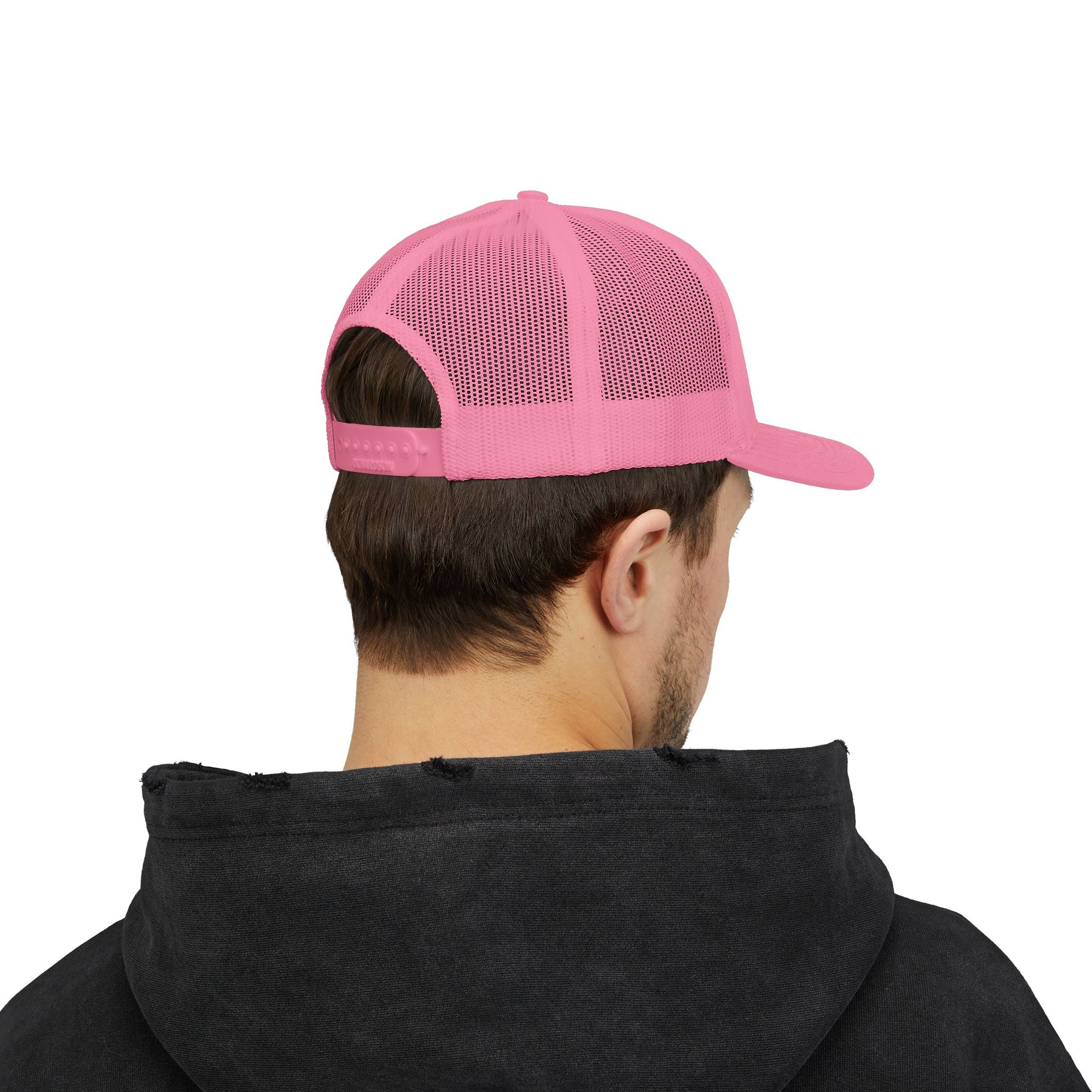 Save Me a Bite Trucker Cap — Cute Cherry Embroidered Snapback